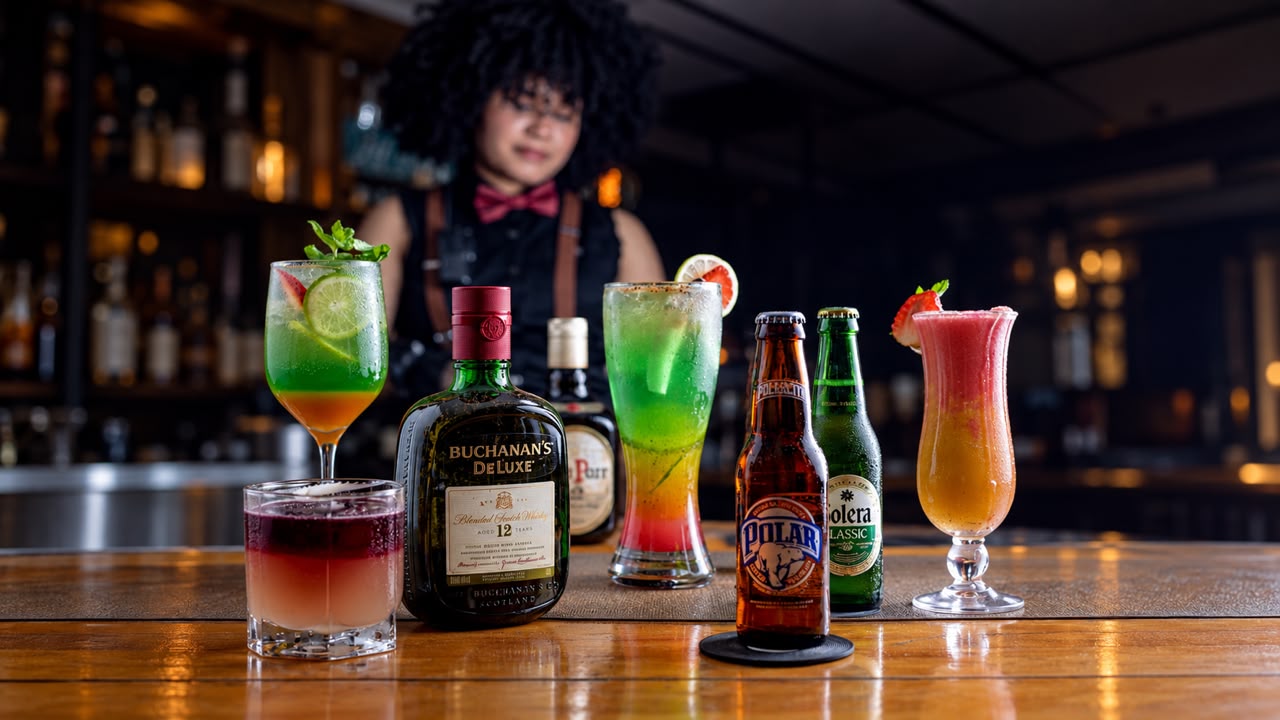 Coctelería en Mérida: cócteles de autor en la barra de En Alturas Café Bistró Bar